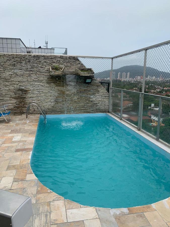 Cobertura Com Piscina E Churrasqueira - Guarujá Exteriör bild